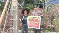 Polsek Menjalin Edukasi Warga, Cegah Karhutla Sejak Dini