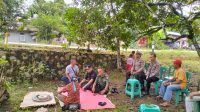 Ritual Adat Baremah Warnai Pembongkaran dan Pembangunan Jembatan di Desa Keranji Paidang