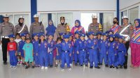 Polisi Sahabat Anak: Kapolres Landak Sambut Ceria Anak-Anak TK Cemerlang di Satpas SIM