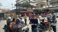 Puluhan Pelanggar Terjaring Operasi Patuh Kapuas di Jalan Raya Pemuda Ngabang