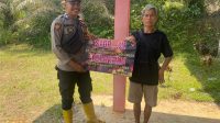 Cegah Kebakaran Hutan Dan Lahan Polsek Meranti Gencarkan Sosialisasi Karhutla