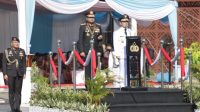 Meriah dan Khidmat, Polda Kalbar Gelar Upacara HUT Bhayangkara ke-79 di Kantor Gubernur