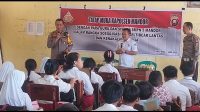 Semarak MPLS di SMP Negeri 5 Mandor: Kapolsek Mandor Tekankan Disiplin dan Bahaya Narkoba kepada Siswa Baru