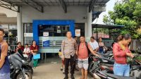 Demi Keamanan, Polsek Mandor Gencar Laksanakan Patroli Siang Hari dan Berikan Himbauan kepada Warga serta Nasabah Bank