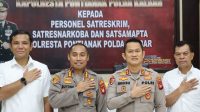 Kapolresta Pontianak Berikan Arahan Kepada Personel Sat Reskrim, Sat Resnarkoba, dan Sat Samapta