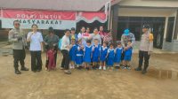 Kapolsek Sengah Temila Sambut Hangat Kunjungan TK Dorongan Kasih