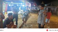 Polisi Hadir di Tengah Keramaian, Pasar Malam Jadi Lebih Kondusif