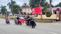 Tingkatkan Disiplin Jalan Raya, Polsek Entikong Gelar Razia Kendaraan Bermotor
