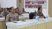 Polres Ketapang Ikuti Binrohtal Secara Virtual Bersama Mabes Polri
