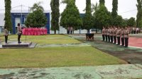 Polres Landak Gelar Sertijab Kasat Lantas Dan Kapolsek Jajaran, Kapolres Tekankan Profesionalisme dan Integritas