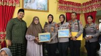 Silaturahmi Polantas dan Santri, Wujud Humanis Polres Landak di HUT Lalu Lintas Bhayangkara