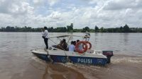 Patroli ke Sungai Kapuas, Polres Sekadau Pastikan Tidak Ada Aktivitas PETI