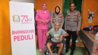 Kapolres Bersama Bhayangkari Landak Salurkan Bantuan Sosial, Wujud Nyata Kepedulian di Hari Kesatuan Gerak Bhayangkari ke-73