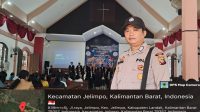 Personil Polsubsektor Jelimpo Laksanakan Pengamanan Ibadah Di Gereja Untuk Ciptakan Situasi kondusif