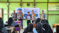 Polsek Matan Hilir Selatan Laksanakan Sosialisasi Penerimaan Murid Baru SMA Taruna Kemala Bhayangkara di SMPN 07 Pematang Gadung