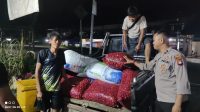 Sambangi Pedagang Pada Saat Patroli Malam, Polsek Menjalin Tingkatkan Keamanan Lingkungan