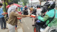  BRI Peduli di Ampera: Jum’at Berkah Menjadi Hari Berbagi