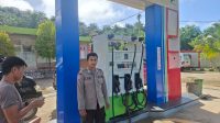 Polsek Kuala Behe Intensifkan Patroli Kamtibmas di SPBU untuk Cegah Gangguan Keamanan