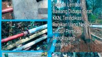 Proyek SPAM 3 Desa Lembah Bawang Diduga Sarat Masalah Kinerja dan KKN: Pemkab Bengkayang di Minta Bertanggung Jawab
