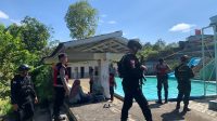 Patroli Humanis di Kolam Renang, Satgas Preventif Ingatkan Orang Tua Awasi Anak