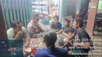 Patroli Malam Polsek Air Besar Beri Rasa Tenang bagi Masyarakat Serimbu