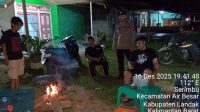 Ciptakan Situasi Aman, Polisi Lakukan Patroli Malam dan Himbau Warga