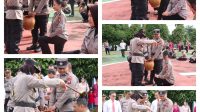 Hadiah Spesial Awal Tahun, Air Mata Bahagia Warnai Kenaikan Pangkat Personel Polres Landak