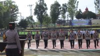 Polres Landak Gelar Upacara Sertijab Sejumlah Pejabat Utama, Kapolres Tekankan Profesionalisme dan Loyalitas