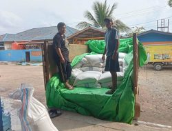 Polsek Sekayam Kirim 3,3 Ton Jagung Pipil Kering ke Bulog Sanggau, Perkuat Ketahanan Pangan Daerah