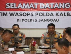 Itwasda Polda Kalbar Awasi Operasi Keselamatan Kapuas 2026 di Polres Sanggau, Dorong Kinerja Lebih Profesional