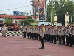 Apel Pagi Polres Sanggau, Wakapolres Ingatkan Integritas dan Bahaya Judi Online