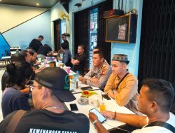 Bangun Komunikasi Transparan, Humas Polres Sanggau Gelar Temu Wartawan