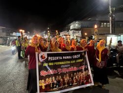 DPD Purwacitra Kabupaten Landak Ikut Serta Memeriahkan Pawai Obor Menyambut Bulan Suci Ramadhan 1447 H