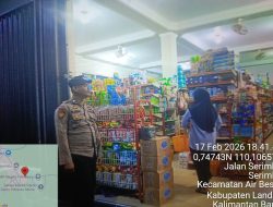 Polisi Pantau Aktivitas Toko Saat Patroli Malam, Berikan Imbauan Kamtibmas