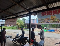 Ciptakan Rasa Aman di Bulan Suci, Polsek Kuala Behe Tingkatkan Patroli Kamtibmas