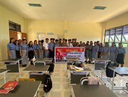 POLSEK MEMPAWAH HULU LAKSANAKAN SOSIALISASI PENERIMAAN POLRI TAHUN 2026 DI SMAN 3 MEMPAWAH HULU