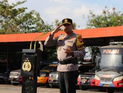 Polda Kalbar Gelar Apel Pasukan Ops Ketupat Kapuas 2026, 730 Personel Siap Amankan Mudik Lebaran