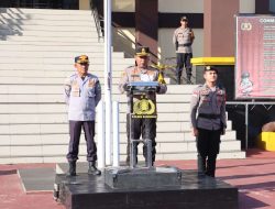 Sinergi Pengamanan Lebaran, Polres Sanggau Gelar Apel Pasukan Operasi Ketupat 2026