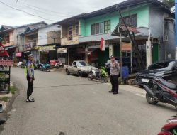 Kehadiran Polisi di Pasar Takjil, Wujud Nyata Pelayanan Humanis di Entikong