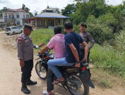 Bangun Kedekatan dengan Warga, Patroli Presisi Entikong Kedepankan Pendekatan Humanis