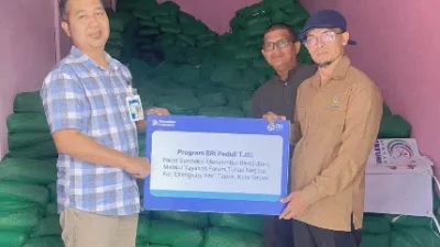 Jadi Mitra Strategis, Yayasan Forum Tunas Negara Distribusikan Bantuan BRI