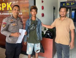 Polsek Toba Fasilitasi Pemulangan Pemuda Terlantar