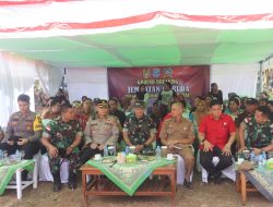 Danrem 121/Abw Ground Breaking Jembatan Garuda Di Perbatasan Indonesia 