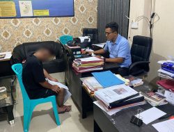 Kepergok Warga, Pelaku Pencurian Kotak Amal Masjid Mujahidin Diserahkan ke Polisi