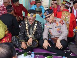 Polres Sanggau Perkuat Pengamanan Tradisi Makan Berami, Perayaan HUT ke-410 Kota Berlangsung Aman dan Penuh Kebersamaan