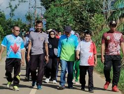 Kebersamaan dalam Langkah, Forkopincam Jangkang Laksanakan Olahraga Bersama
