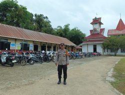 Wujud Pelayanan Polri, Pengamanan Ibadah di Entikong Berjalan Lancar