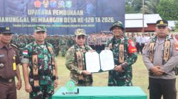 PEMBUKAAN TMMD REGTAS KE-128 TA. 2026 KODIM 1204/SANGGAU RESMI DIGELAR DI KECAMATAN KEMBAYAN  ‎