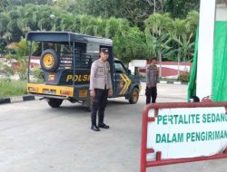Cegah Gangguan Kamtibmas, Polsek Kembayan Rutin Patroli Objek Vital