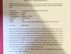 Dugaan Penipuan Transaksi Keratom, Warga Pontianak Tempuh Jalur Hukum